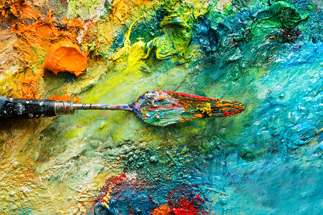 Palette Knife & Palette