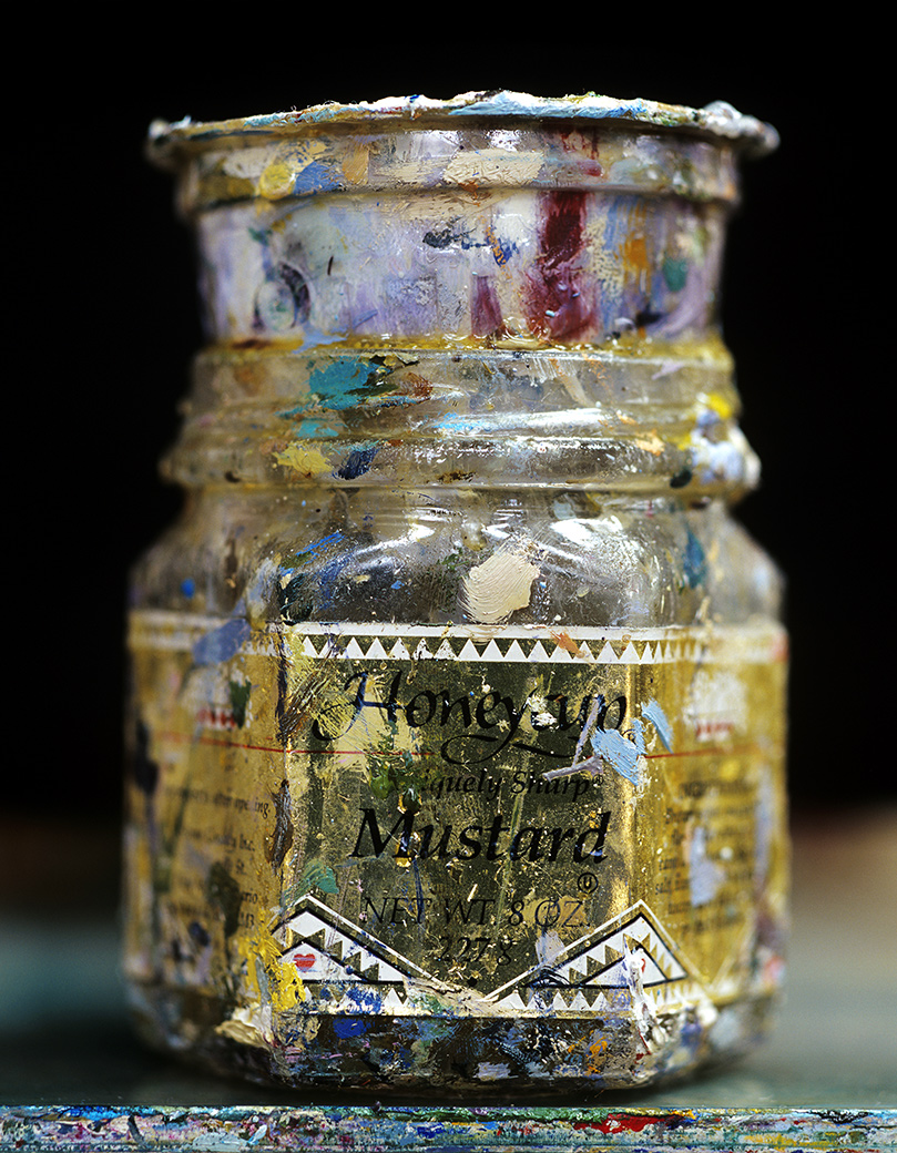 Honeycup Mustard Jar