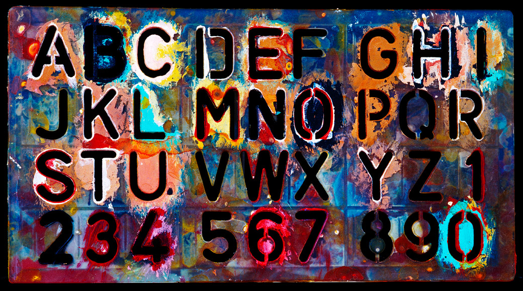 Alphabet Template, Cindy Kane Studio, Vineyard Haven 2007