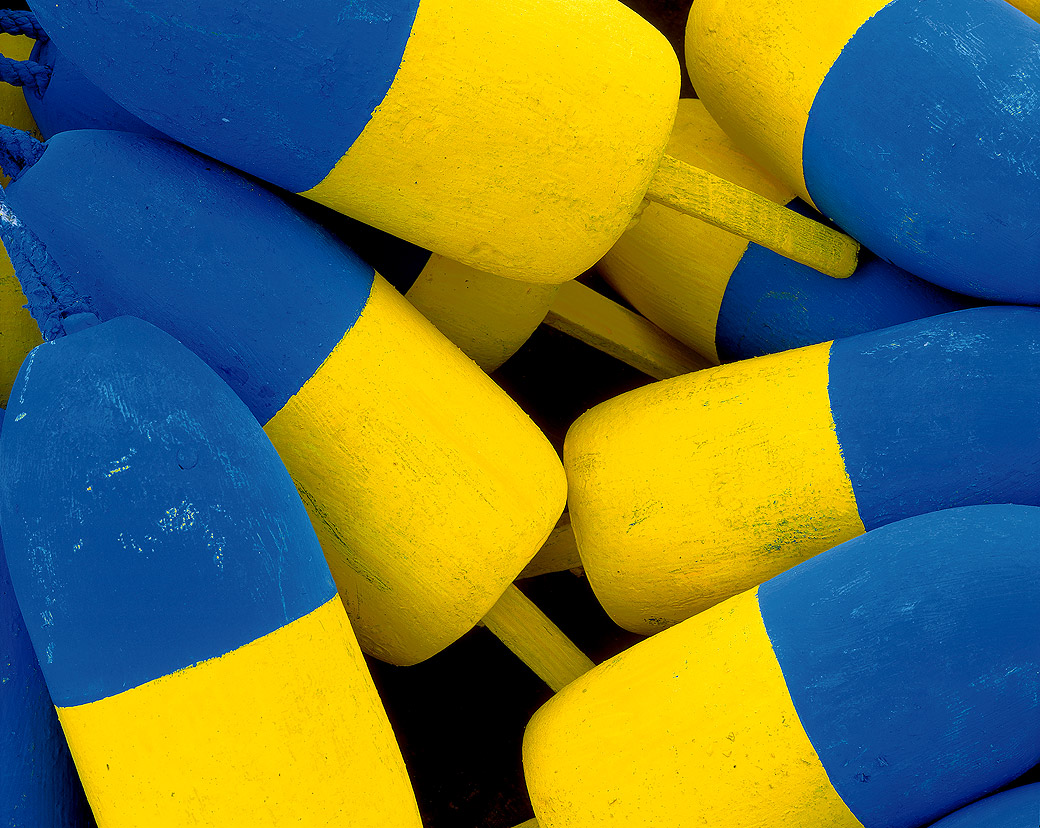 Blue & Yellow Buoys 2002