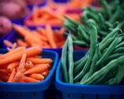 Carrots and Green Beans, Farmers' Market 1999