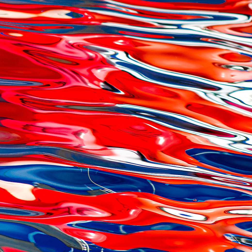 Red & Blue Reflection 2008