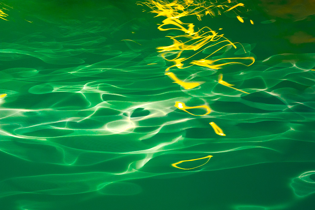 Yellow Reflection, Green Water 2009
